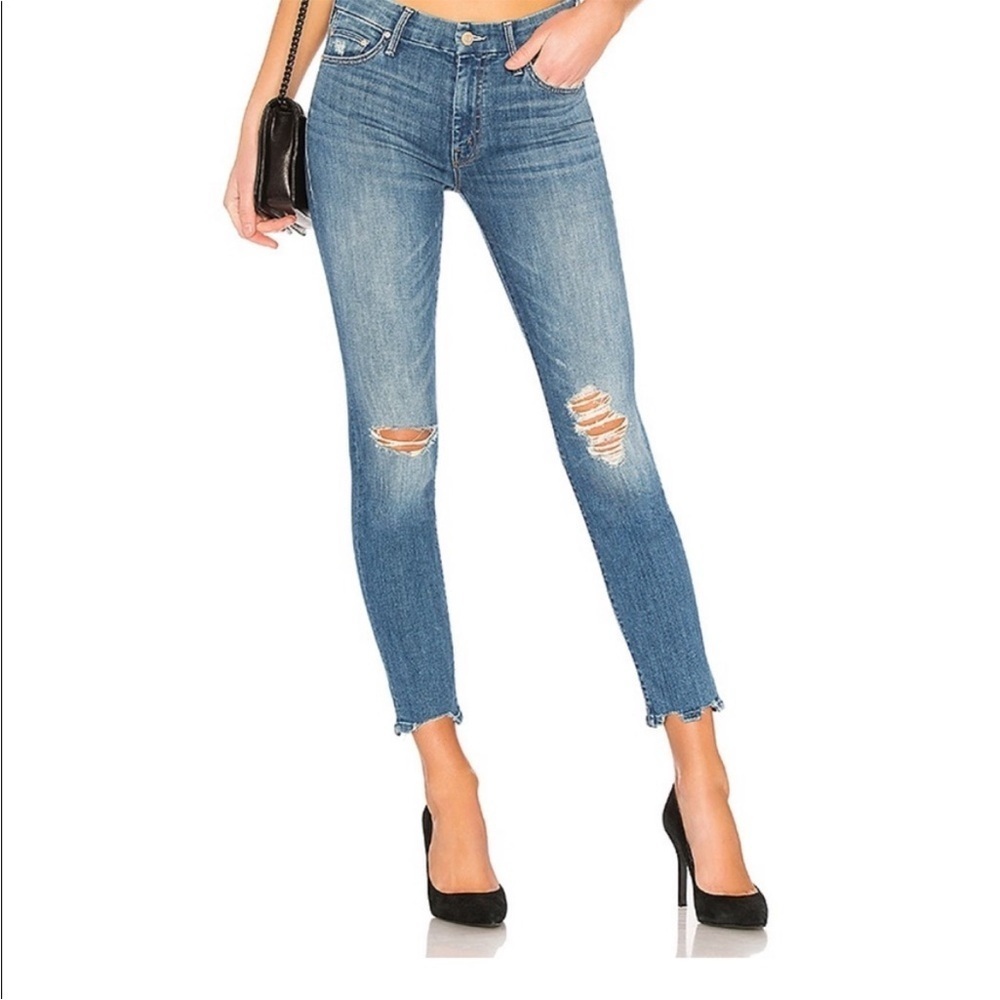 Women’s MOTHER The Looker Ankle Chew Jeans Wash Mums The Word